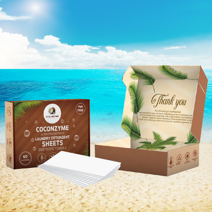 Coconut Laundry Detergent Sheet