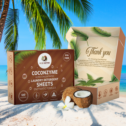 Coconut Laundry Detergent Sheet